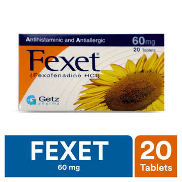 Picture of Fexet 60mg Tab 1x20s